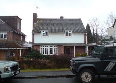 Photo of house in Henley before remodelling and extension